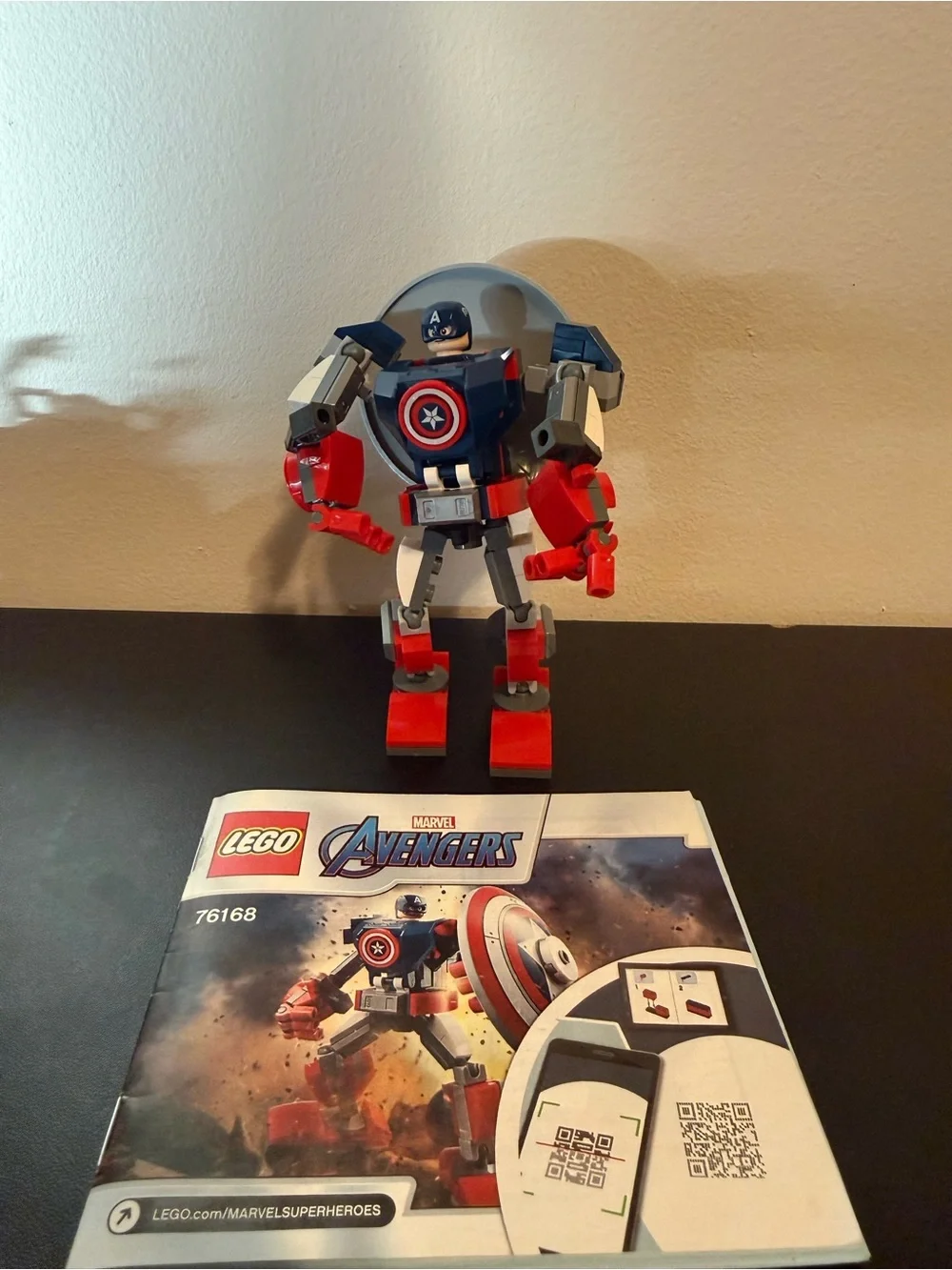 LEGO Super Heroes: Captain America Mech Armor (76168) Full set